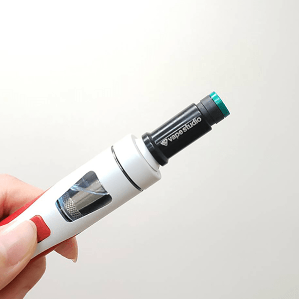 ドリップチップを専用のアタッチメントに付け替えることで、プルームテックのタバコカプセルを吸うことができます
